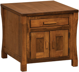 Amish Heartland Cabinet End Table