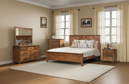 Amish Hunt Bedroom Set