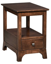 Amish Fusion Chairside Table