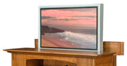 Amish Modesto Fireplace with Mantle Lift