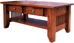 Amish Deluxe Mission Coffee Table