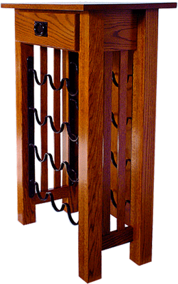 Amish Mission Wine Stand