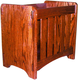 Amish Mission Magazine Rack