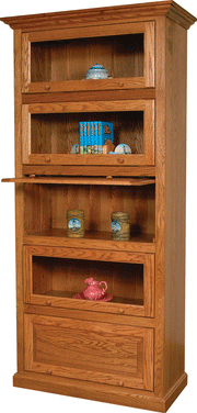 Amish Barrister Bookcase