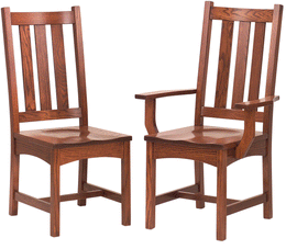 Amish Vintage Mission Chair