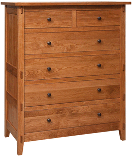 Amish Bungalow 6-Drawer Chest