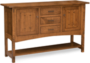 Amish Crestline Sideboard