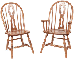 Amish Fiddle Chair