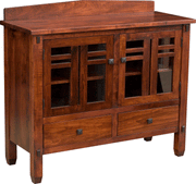 Amish Bungalow 2-Door/2-Drawer Server