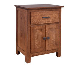 Amish Farm Size Mission Nightstand