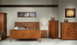 Amish Michaels Mission Bedroom Set