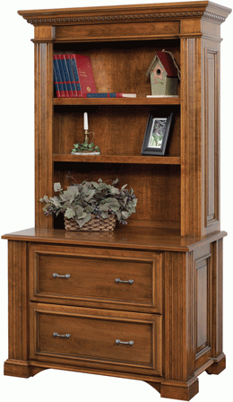 Amish Tremont Lateral File and Bookshelf