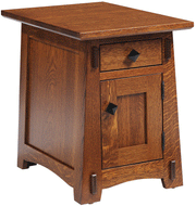 Amish Olde Shaker Chairside End Table