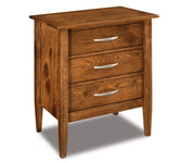 Amish Imperial 3 Drawer Nightstand