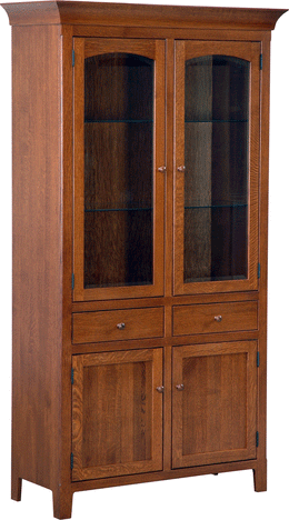 Amish Cambridge Dining Cabinet