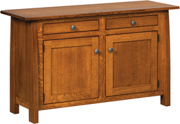 Amish Henderson Cabinet Sofa Table