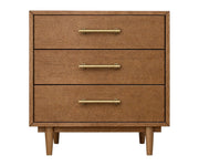 Amish Midtown 3 Drawer Nightstand