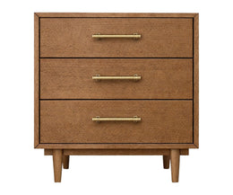 Amish Midtown 3 Drawer Nightstand