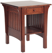 Amish Mission End Table with Drawer