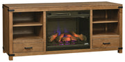 Amish Brush Creek Entertainment Fireplace