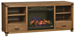 Amish Brush Creek Entertainment Fireplace