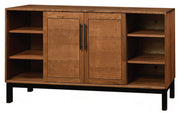 Amish Cooper Entertainment Fireplace