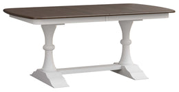 Amish Sunberry Double Pedestal Table