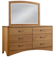 Amish Woodmont Dresser with Mirror