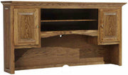 Amish Heirwood Computer Desk with Hutch A