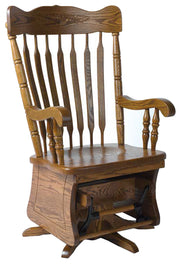Amish Grandfather Swivel Glider