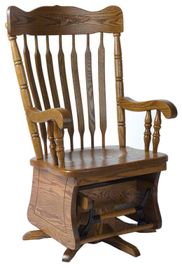 Amish Grandfather Swivel Glider