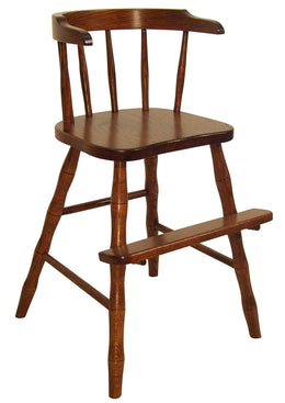 Amish Wrap Around Youth Chair in Oak