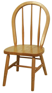 Amish Child's Bow Chair in Oak
