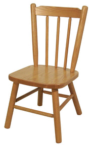 Amish Child's Two Poster Chair in Oak