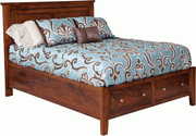 Amish Hyland Park Platform Bed