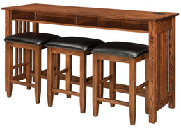 Amish Country Mission Counter Height Sofa Table