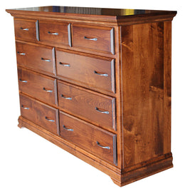 Amish Hidden Treasures 9 Drawer Dresser