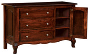 Amish French Country 3 Drawer Dresser
