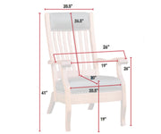 Amish Queen Lounge Chair