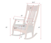 Amish Mission Rocker