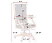 Amish Mission Desk Chair