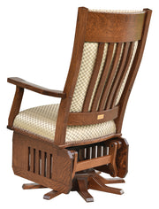 Amish Mission Swivel Glider