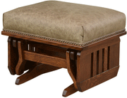 Amish Mission Swivel Glider