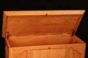 Amish Wavy Cathedral Blanket Chest