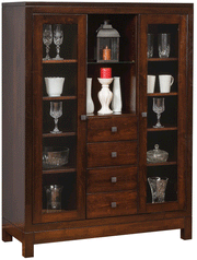Amish Rochester China Cabinet