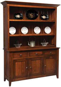 Amish Settler's Ridge Hutch