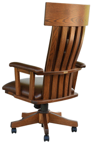 Amish London Desk Chair