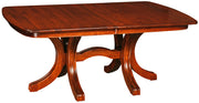 Amish Williamson Double Pedestal Table