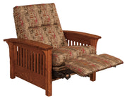 Amish Skyline Slat Chair Recliner