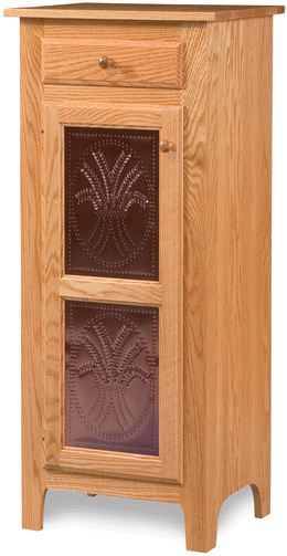 Amish Classic Jelly Safe with Drawer & Copper